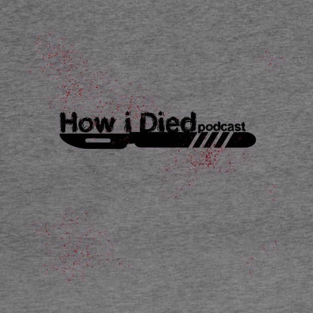 How i Died black scalpel official logo by Audiohm Media